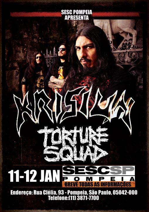 flyer Krisiun SESC