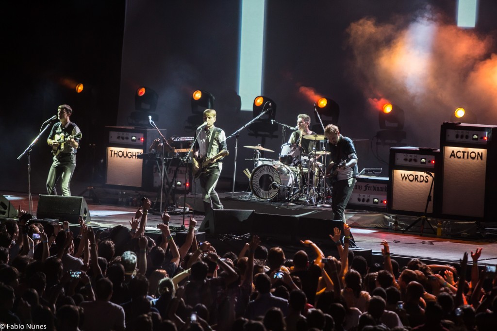 Franz Ferdinand - SP set2014 - Por Fabio Nunes Divulgação Espaco das Américas V